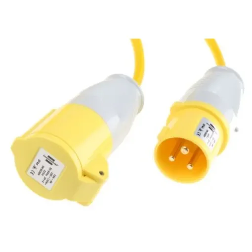 brennenstuhl 14m 1 Socket BS4343/EN60309 110V-16A Extension Lead, 110 V, IP44 - 1666463 product image