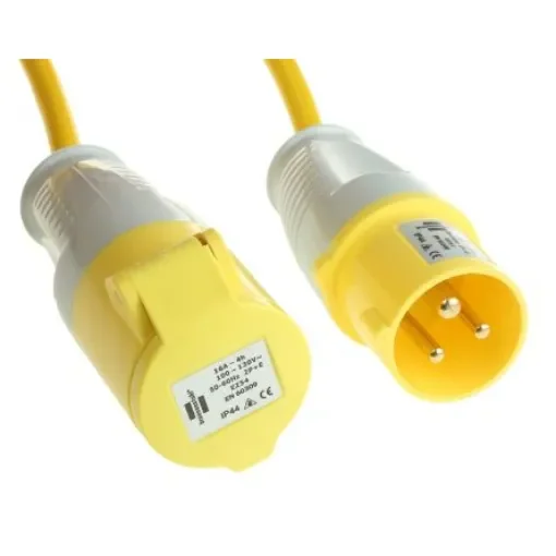 brennenstuhl 14m 1 Socket BS4343/EN60309 110V-16A Extension Lead, 110 V, IP44 - 1668463 product image