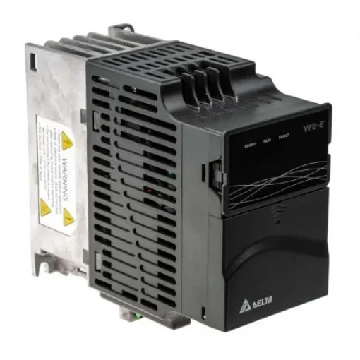 Delta Electronics Inverter Drive, 0.75 kW, 3 Phase, 460 V ac, 3.2 A, VFD-E Series - VFD007E43T product image