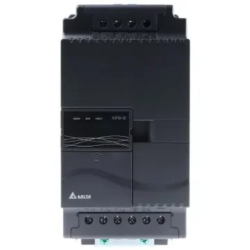 Delta Electronics Inverter Drive, 5.5 kW, 3 Phase, 460 V ac, 14 A, VFD-E Series - VFD055E43A product image