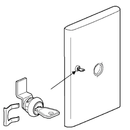 Legrand Key Lock for use with DRIVIA cabinets - 4 013 91 product image