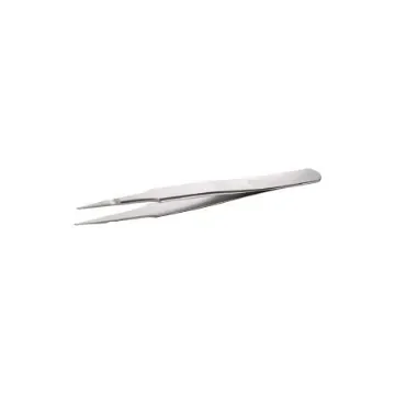 ideal-tek 120 mm, Stainless Steel, Grooved, Tweezers - 09.SM108.SA.1 product image