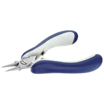 ideal-tek 25.E Round Nose Pliers, 140 mm Overall, 10mm Jaw, ESD - 25.E6041.CRBG product image