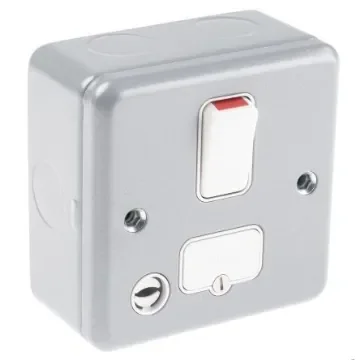 MK Electric 13A 1 Gang Switched Fused Spur - K932ALM product image