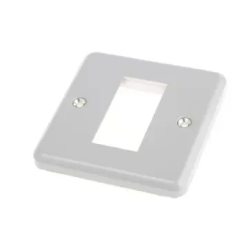 MK Electric White 1 Gang Light Switch Cover - K181ALM product image