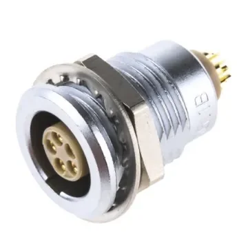 LEMO Circular Connector, 5 Contacts, Panel Mount, Socket, Male to Female, IP50, 1B Series - EGG.1B.305.CLL product image