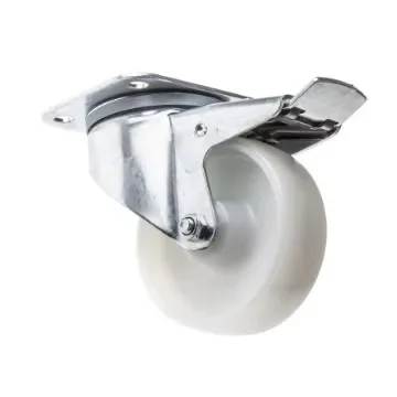 Tente Braked Swivel Castor Wheel, 200kg Capacity, 100mm Wheel - 3477UOR100P62 product image