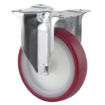 Tente Fixed Castor Wheel, 700kg Capacity, 200mm Wheel - 3478UAR200P63 red product image