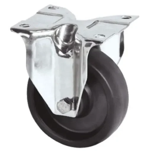 Tente Fixed Castor Wheel, 125kg Capacity, 100mm Wheel - 8478BOG100P62 product image
