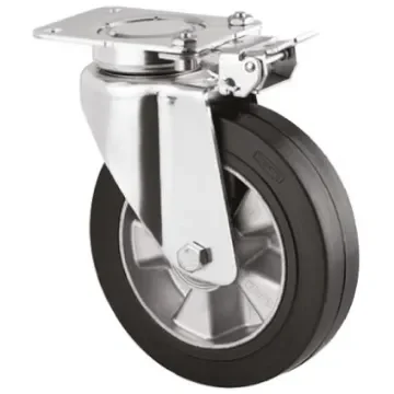 Tente Braked Swivel Castor Wheel, 450kg Capacity, 200mm Wheel - 3641IEP200P63 product image