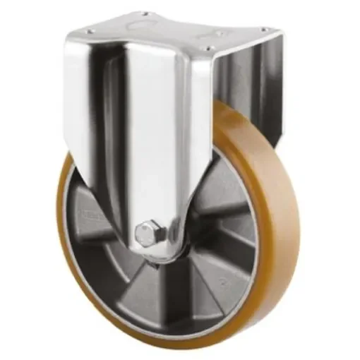 Tente Fixed Castor Wheel, 500kg Capacity, 125mm Wheel - 3648ITP125P63 FLAT product image
