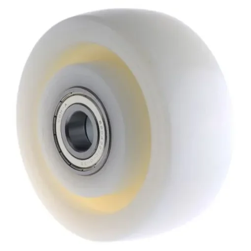 Tente White Nylon Corrosion Resistant Trolley Wheel, 840kg - TOP125x50-Ø20 product image