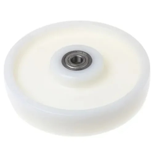 Tente White Nylon Corrosion Resistant Trolley Wheel, 1320kg - TOP250x50-Ø20 product image
