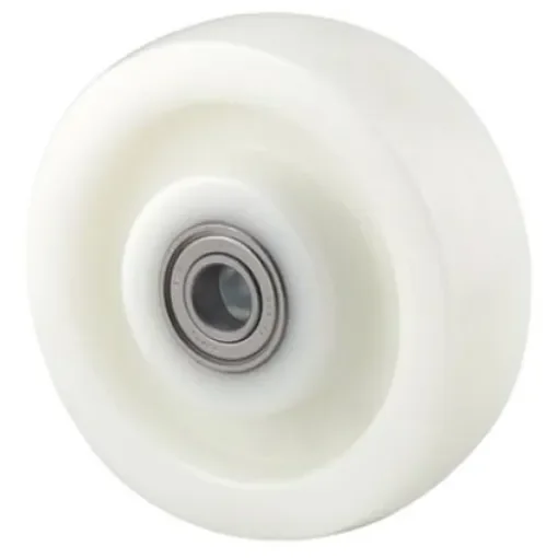 Tente White Nylon Corrosion Resistant Trolley Wheel, 1020kg - TOP160x50-Ø20 product image
