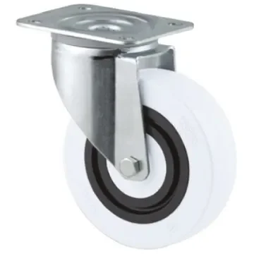 Tente Swivel Castor Wheel, 160kg Capacity, 100mm Wheel - 3470HUR100P62 White product image