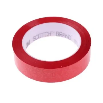 3M SCOTCH 850 Red Masking Tape 25mm x 66m - 850 25mm x 66M red product image