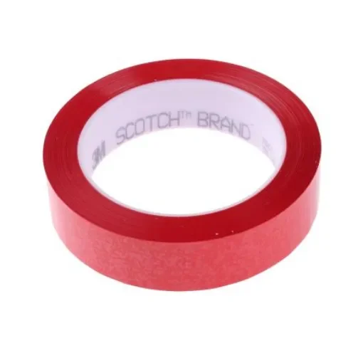 3M SCOTCH 850 Red Masking Tape 25mm x 66m - 850 25mm x 66M red product image