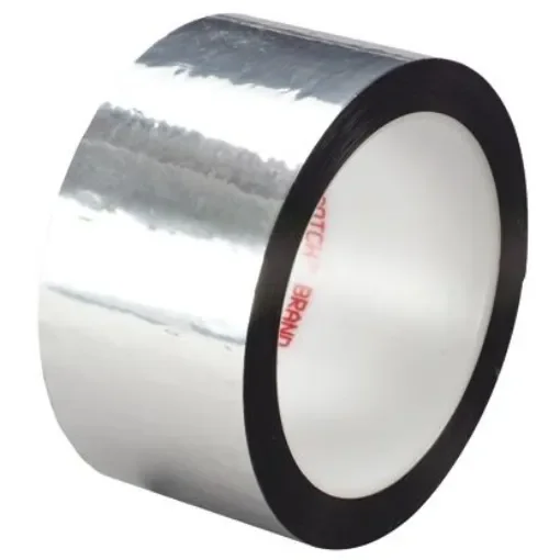 3M SCOTCH 850 Silver Masking Tape 25mm x 66m - 850 25mm x 66M silver product image