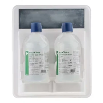 RS PRO Wall Mounted Eye Wash Kit, 2 x 500 ml - 7873524 product image