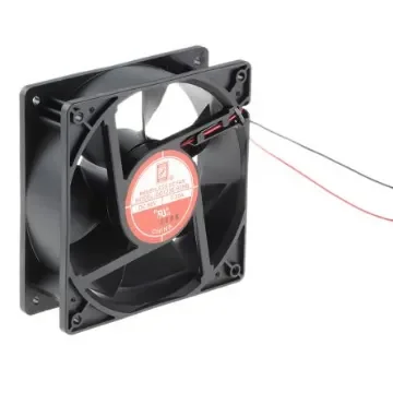 RS PRO Axial Fan, 60 V dc, DC Operation, 195.4m³/h, 14.4W, 300mA Max, 120 x 120 x 38mm - 7874000 product image