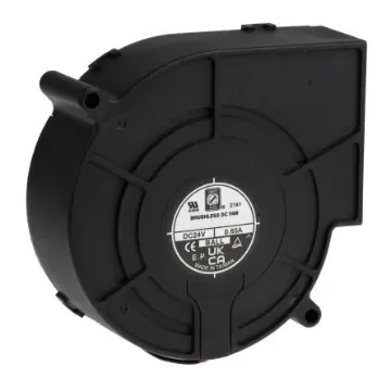 RS PRO Centrifugal Fan, 24 V dc, 33cfm, DC Operation, 97mm - 7874022 product image