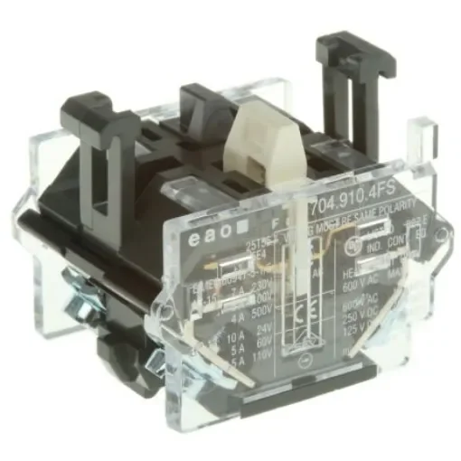 EAO Contact Block for Use with Human Machine Interface, 2NO - 704.910.4FS product image