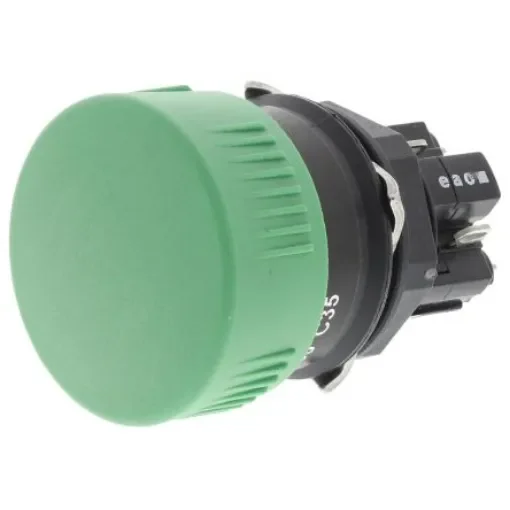 EAO 51 Series Push Button Switch, Momentary, Panel Mount, 16mm Cutout, DPDT, 250V ac, IP65 - 51-156.0255 product image
