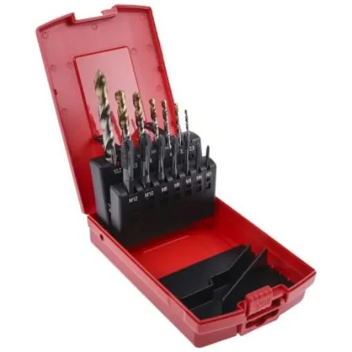 Dormer Tap & Drill Set, M12 Thread, Metric Standard, Hand Tap - L113202 product image
