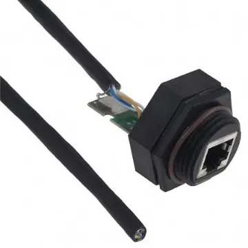 TE Connectivity 1-1546410 Series Female RJ45 Connector, PCB Mount, Cat5 Straight 1 Port - 1-1546410-1 product image