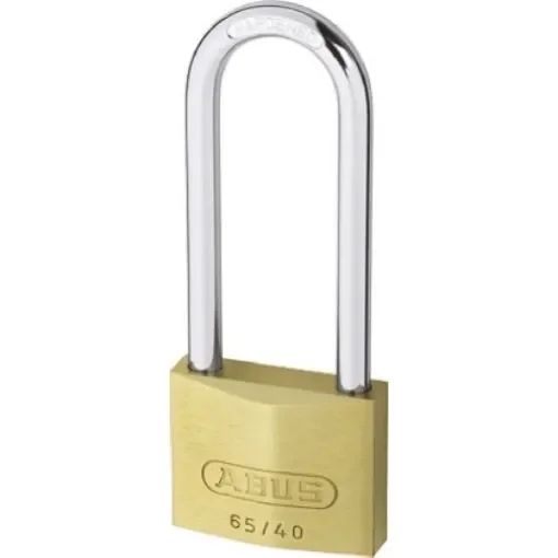 ABUS Key Weatherproof Brass, Steel Padlock, Keyed Alike, 6mm Shackle, 65mm Body - 65/40HB63 KA6401 product image