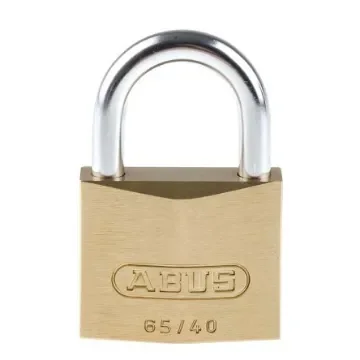 ABUS Key Weatherproof Brass, Steel Padlock, Keyed Alike, 6mm Shackle, 65mm Body - 65/40 KA6402 product image