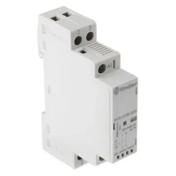 Finder 22 Series Contactor, 240 V ac Coil, 2-Pole, 25 A, 2.2 W, 2NO, 440 V - 22.32.0.230.4320 product image