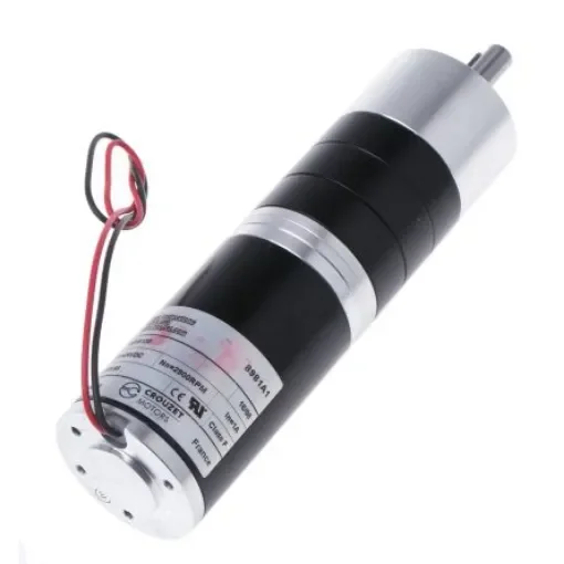 Crouzet Brushed Geared DC Geared Motor, 20 W, 24 V dc, 15 Nm, 9 rpm, 8mm Shaft Diameter - 8981A130 product image