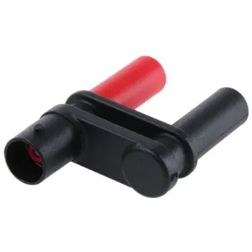 Schutzinger Black, Female, Male Test Connector Adapter and Nickel Plated - Socket Size: 4 (Dia.)mm - SABNC 7006 / F / SW product image