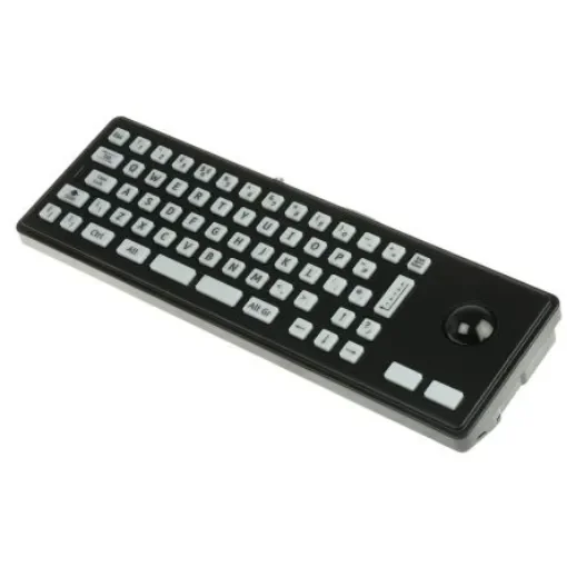 Storm Wired PS/2, USB Compact Trackball Keyboard, QWERTY (UK), Black - 2210-452212 product image