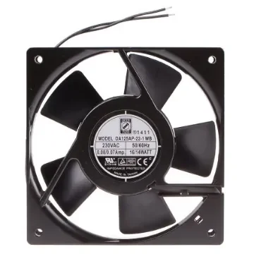 RS PRO Axial Fan, 230 V ac, AC Operation, 127.4m³/h, 14W, 70mA Max, 120 x 120 x 25mm - 7897886 product image