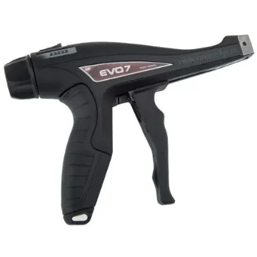 HellermannTyton EVO7SP Cable Tie Gun, 4.8mm Capacity - 110-70130 EVO7SP-MET/PL-BK product image