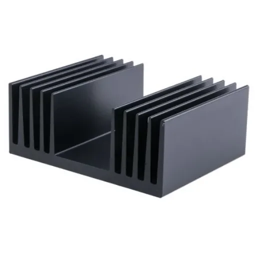 RS PRO Heatsink, Universal Rectangular Alu, 1°C/W, 100 x 125 x 50mm - 7898573 product image
