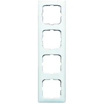 Busch Jaeger - ABB White 4 Gang Frame - 2514-214K-102 product image
