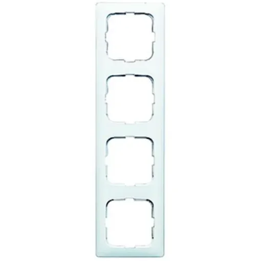 Busch Jaeger - ABB White 4 Gang Frame - 2514-214K-102 product image