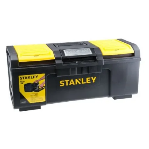 Stanley One Touch 2 drawers  Plastic Tool Box, 600 x 255 x 600mm - 1-79-218 product image