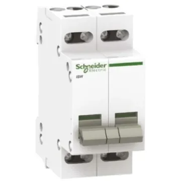 Schneider Electric 1P Pole Isolator Switch - 63A Maximum Current - A9S65163 product image