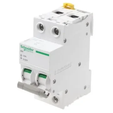 Schneider Electric 2P Pole DIN Rail Isolator Switch - 125A Maximum Current, IP20 - A9S65292 product image