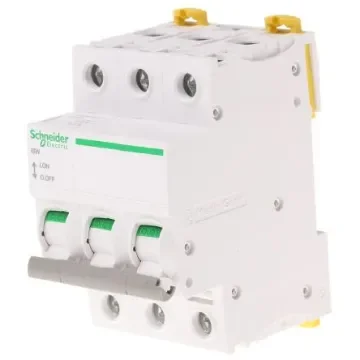 Schneider Electric 3P Pole Isolator Switch - 125A Maximum Current, IP20 - A9S65392 product image