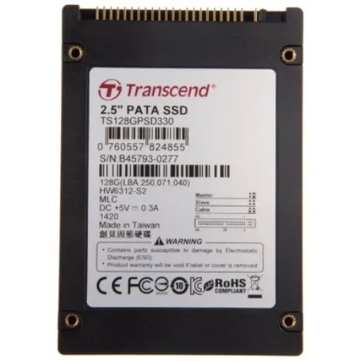 Transcend PSD330 2.5 inch 128 GB Internal SSD - TS128GPSD330 product image