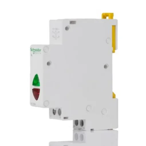 Schneider Electric, iIL, DIN Rail Red/Green LED Indicator, IP2X, 230V ac - A9E18325 product image