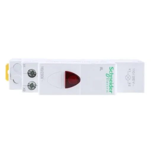 Schneider Electric, iIL, DIN Rail Red LED Indicator, IP2X, 230V ac - A9E18320 product image