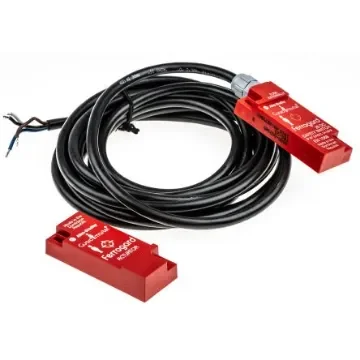 Allen Bradley Guardmaster 440N Series Magnetic Non-Contact Safety Switch, 24V dc, Plastic Housing, 2NC, 4m Cable - 440N-G02085 product image