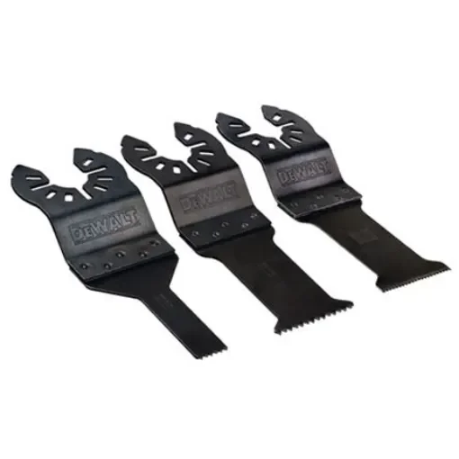 DeWALT 3-Piece Oscillating Blade Set, for use with Multi-Cutter - DT20713-QZ product image