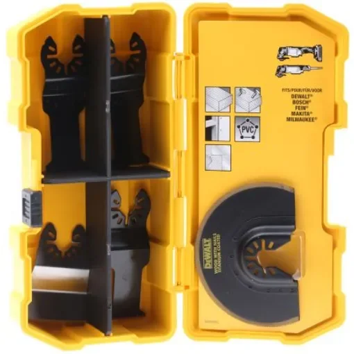DeWALT 5-Piece Oscillating Blade Set, for use with Multi-Cutter - DT20715-QZ product image